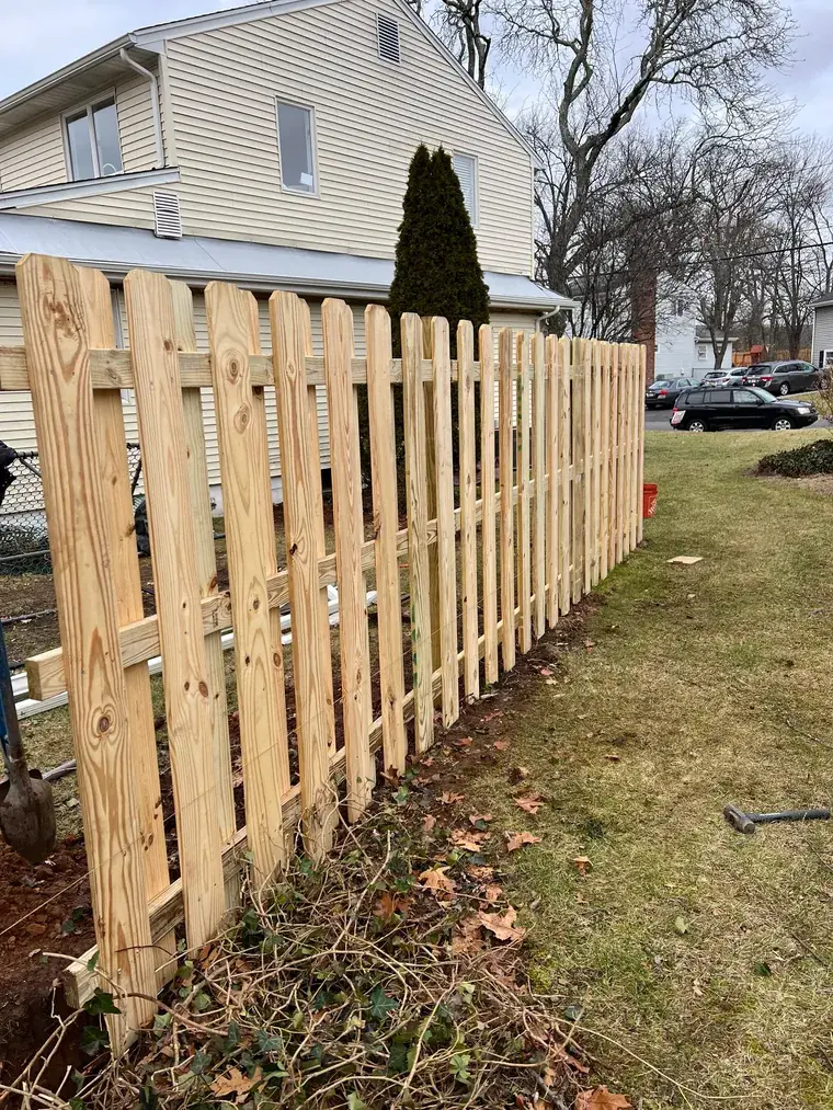 Cedar Picket Detail