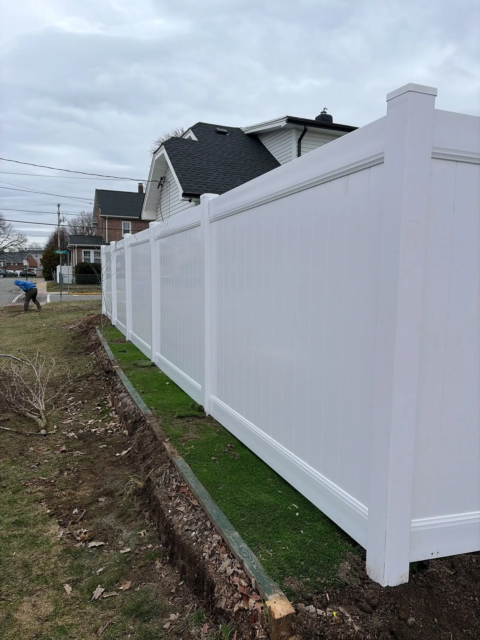 Vinyl Privacy Fencing