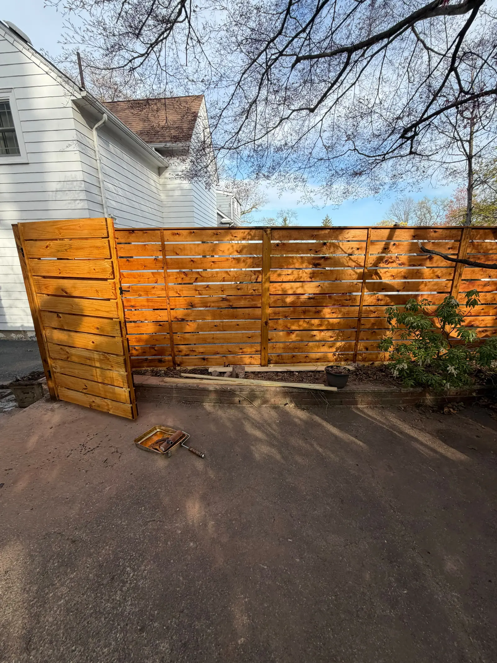Wood Privacy Fencing